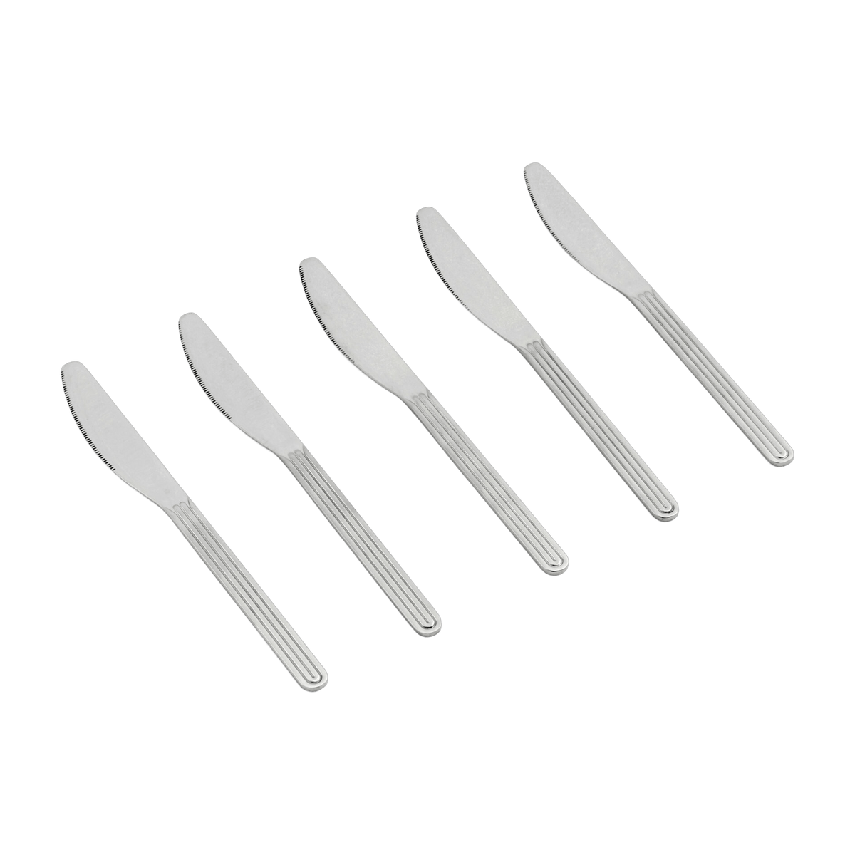 Lot de 5 couteaux en acier inoxydable Sunday - HAY - The Cool Republic