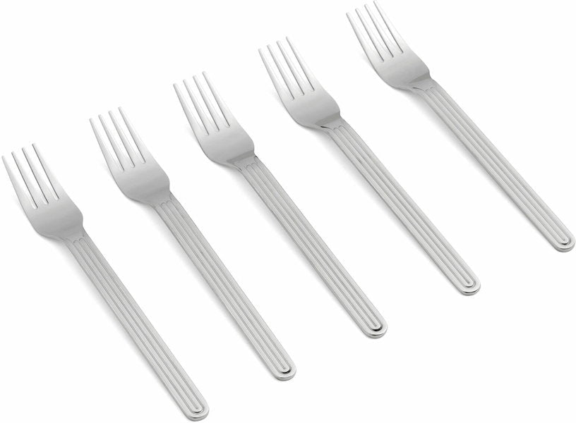 Lot de 5 fourchettes en acier inoxydable Sunday - HAY - The Cool Republic