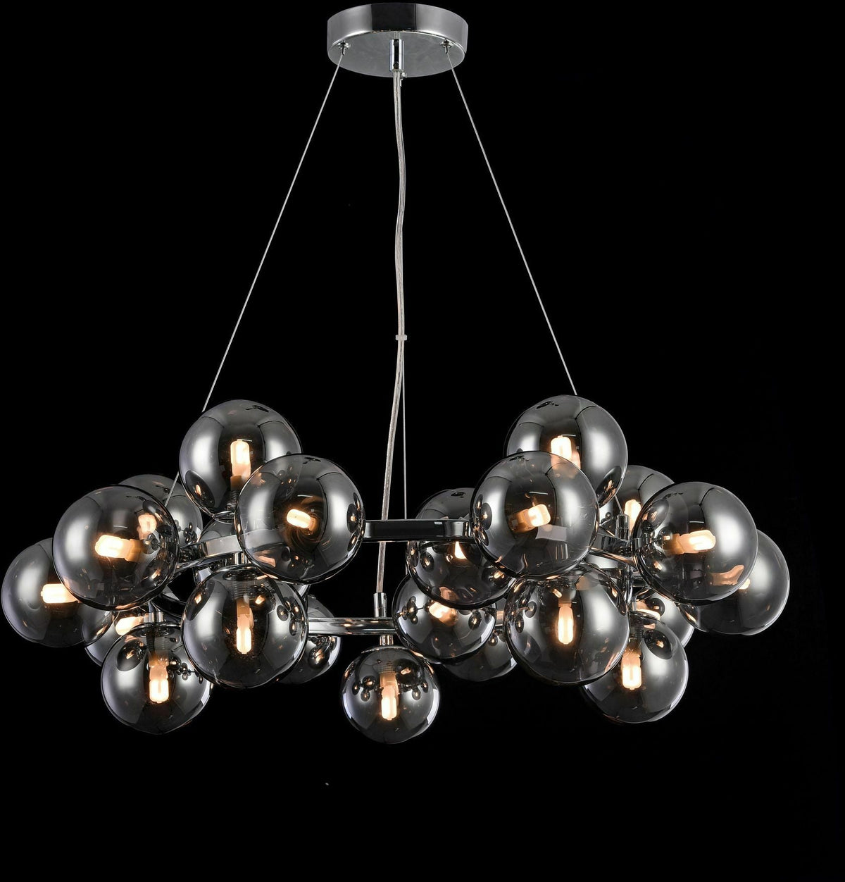 Lustre argentée Dallas - Maytoni - The Cool Republic