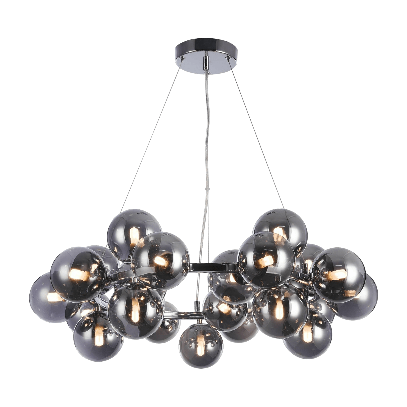 Lustre argentée Dallas - Maytoni - The Cool Republic