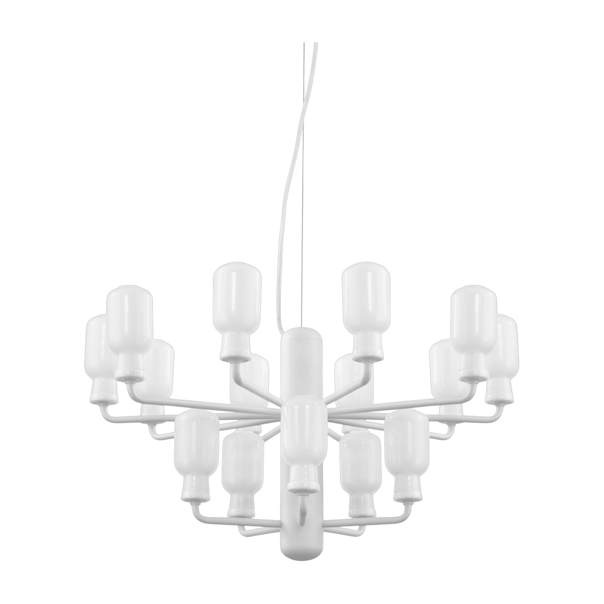 Lustre blanc Amp blanc / blanc - Normann Copenhagen - The Cool Republic