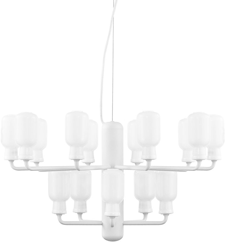 Lustre blanc Amp blanc / blanc - Normann Copenhagen - The Cool Republic