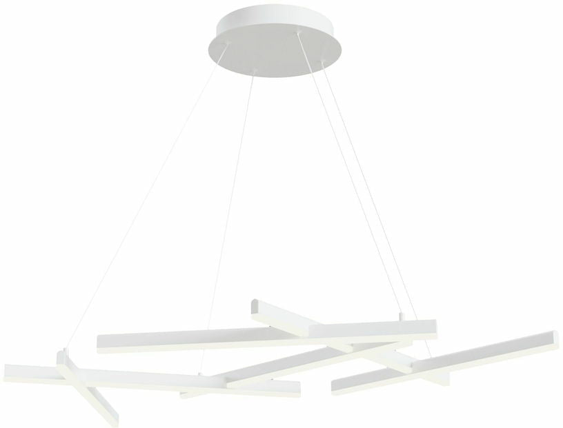Lustre blanc Line - Maytoni - The Cool Republic