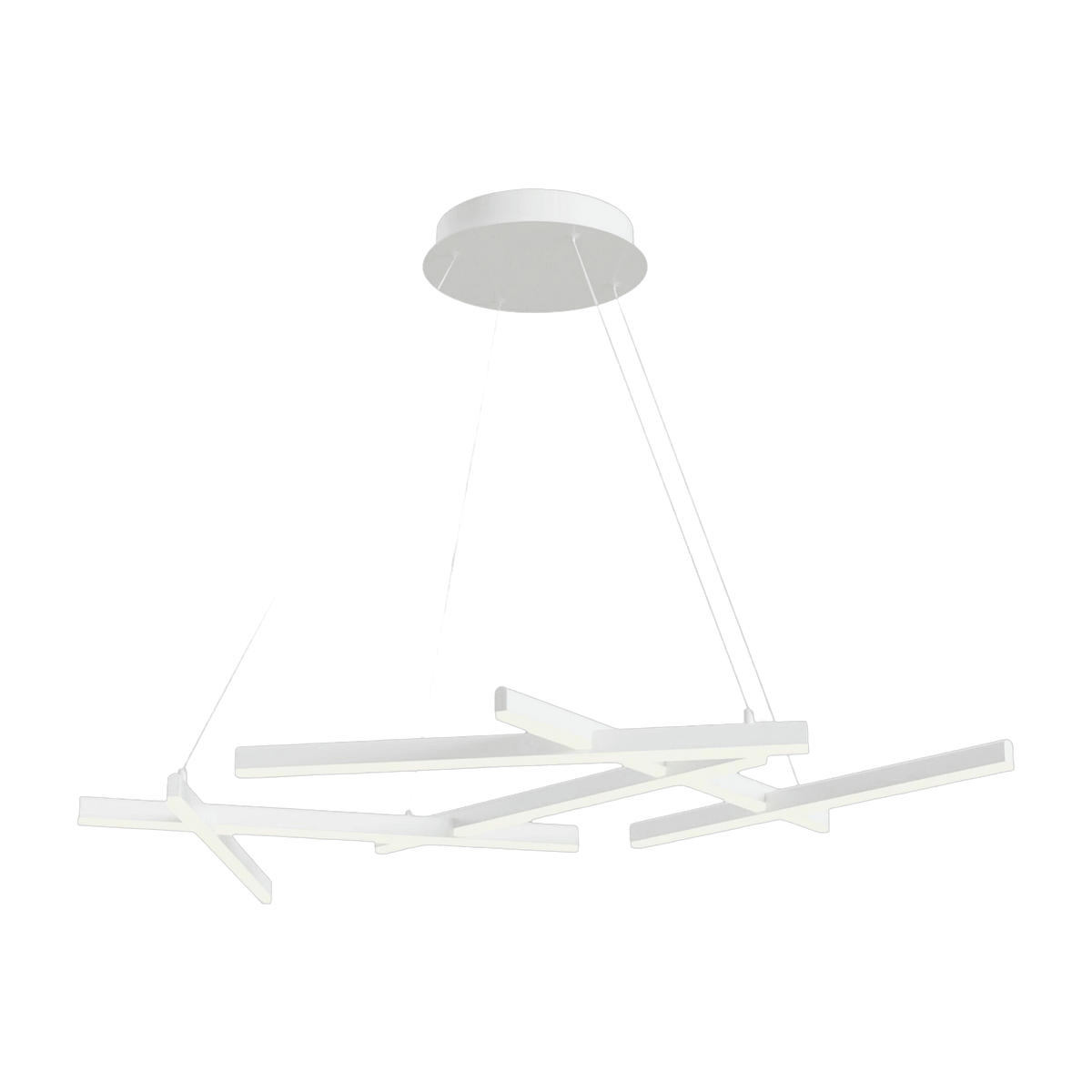 Lustre blanc Line - Maytoni - The Cool Republic