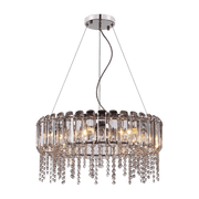 Lustre chrome 8 ampoules Hail - Maytoni - The Cool Republic