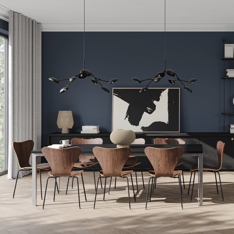 Lustre en acier bronze 111x78,5x55cm Drop - 101 COPENHAGEN