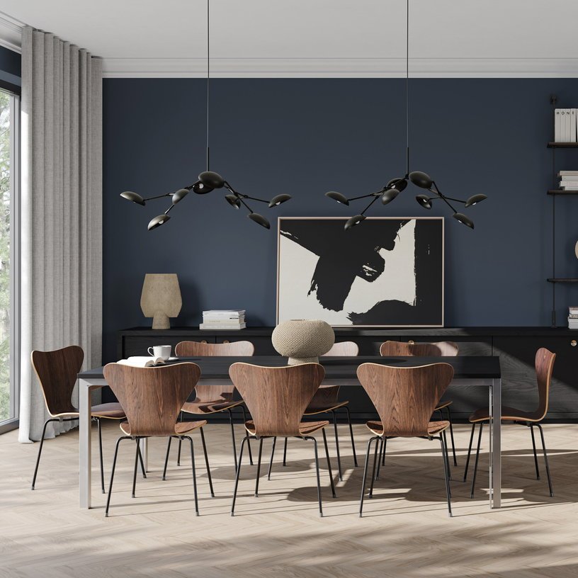 Lustre en acier bronze 111x78,5x55cm Drop - 101 COPENHAGEN - The Cool Republic