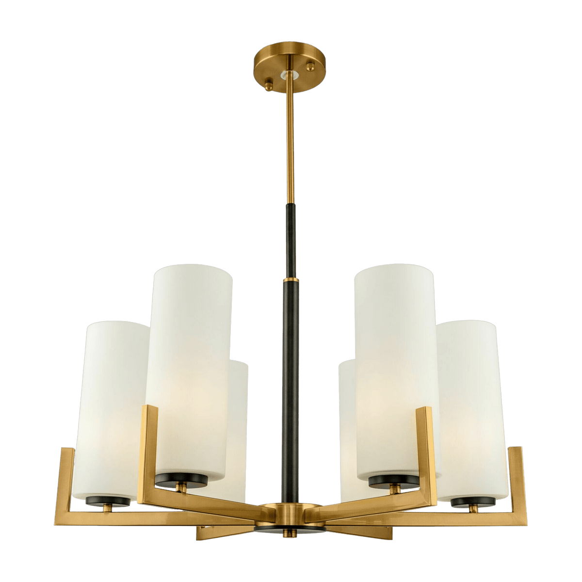 Lustre en laiton 6 ampoules Fortano - Maytoni - The Cool Republic