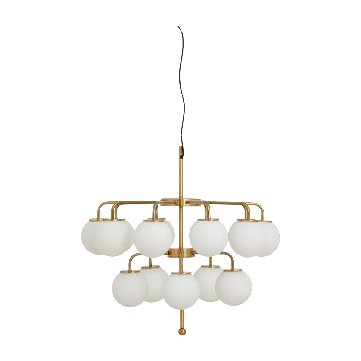 Lustre en laiton doré 68 x 74 cm Palma - Nordal - The Cool Republic