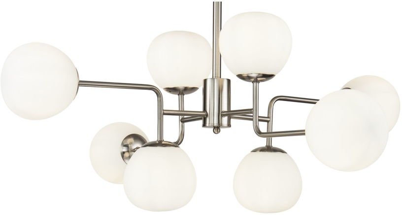 Lustre en métal argenté Erich - Maytoni - The Cool Republic