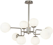 Lustre en métal argenté Erich - Maytoni - The Cool Republic