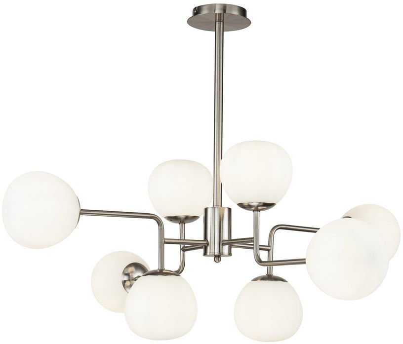 Lustre en métal argenté Erich - Maytoni - The Cool Republic