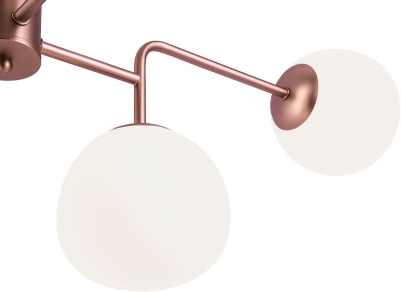 Lustre en métal cuivré Erich - Maytoni - The Cool Republic