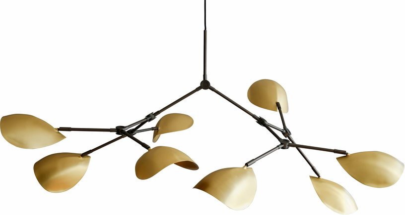 Lustre en métal et laiton doré Stingray - 101 Copenhagen - The Cool Republic