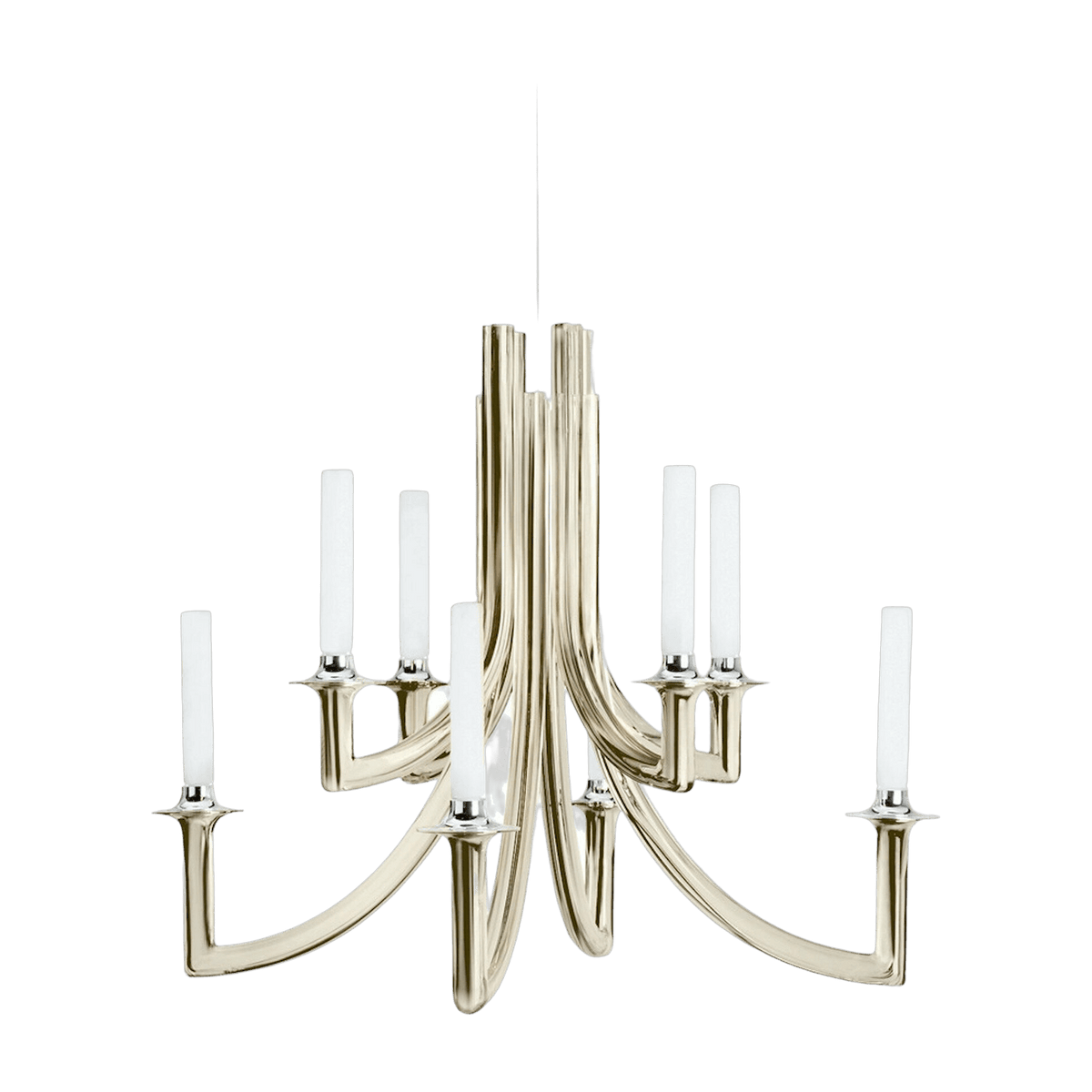 Lustre en polycarbonate bronze Khan - Kartell - The Cool Republic