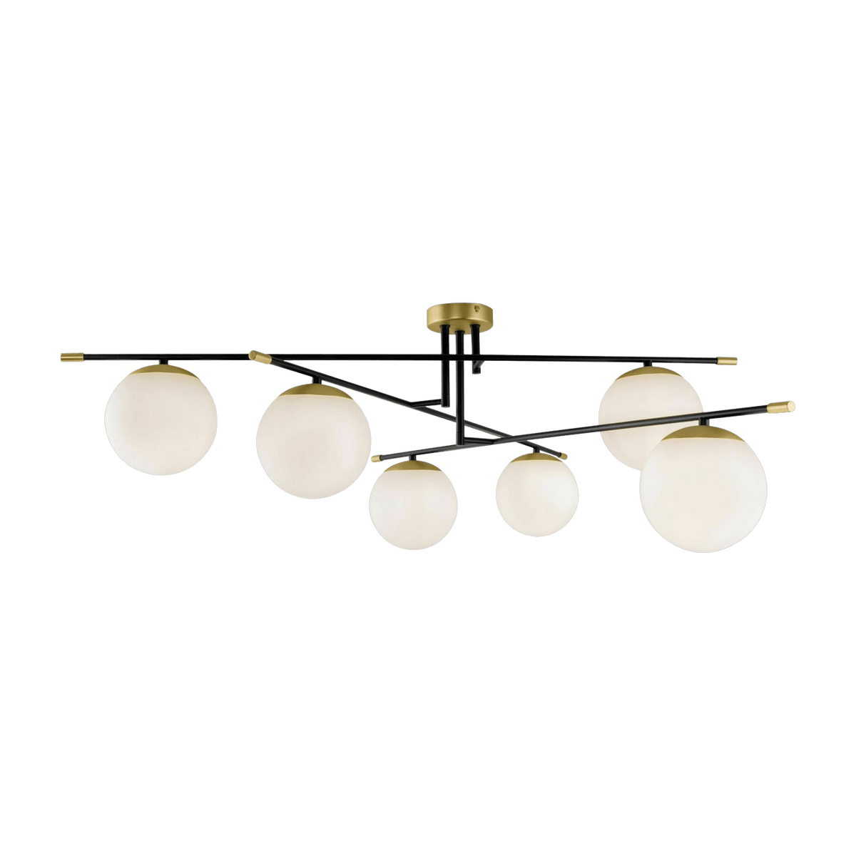 Lustre en verre et métal Nostalgie - Maytoni - The Cool Republic