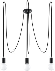Lustre noir Edison 3 - Sollux - The Cool Republic