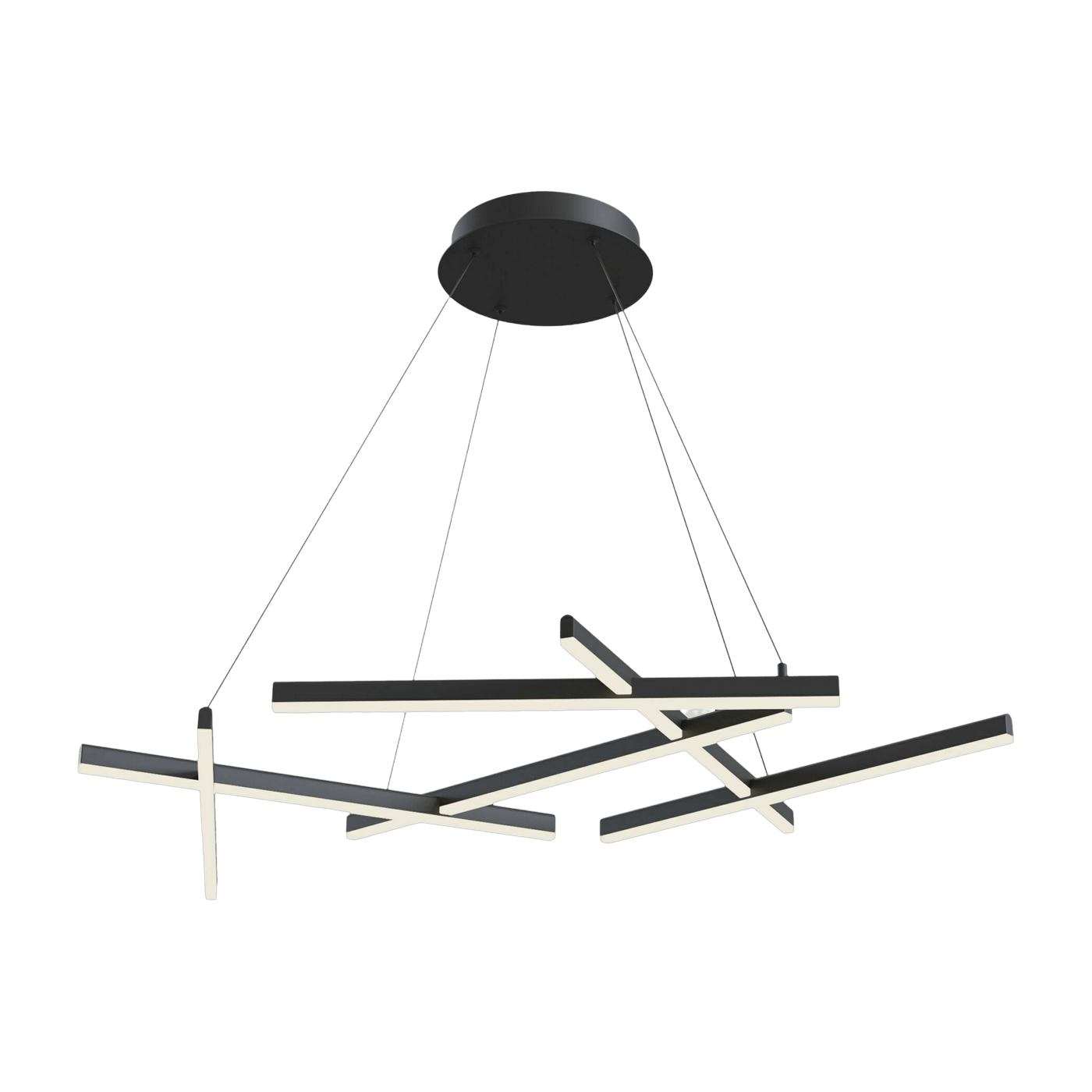 Lustre noir Line - Maytoni - The Cool Republic