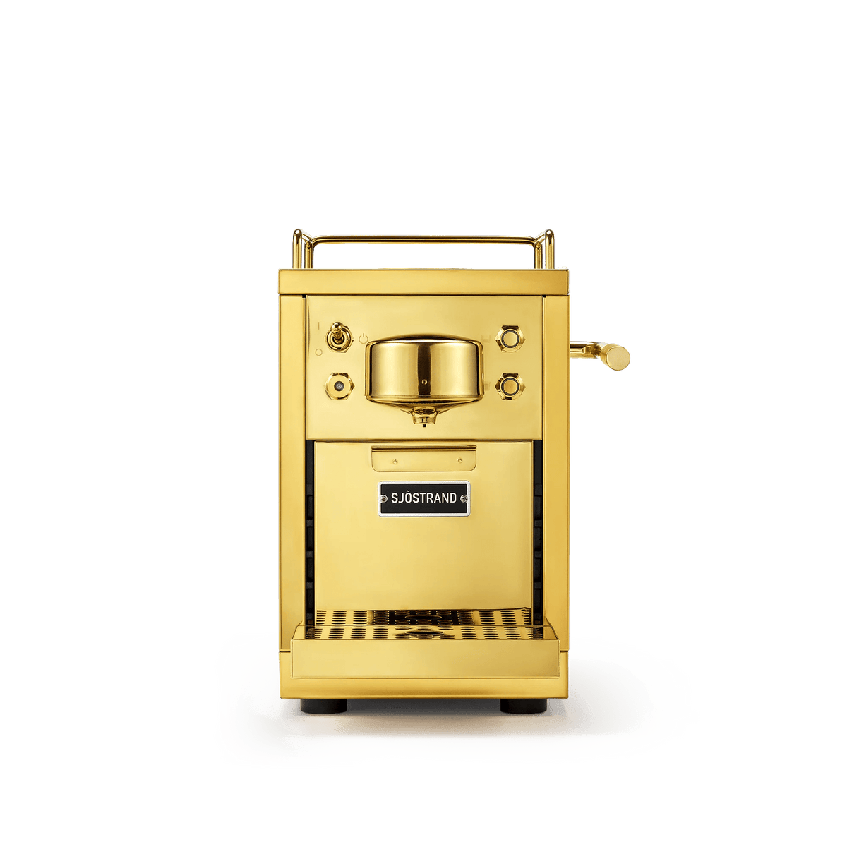 Brass Coffee Machine The Original 2.0 - SJOSTRAND - The Cool Republic