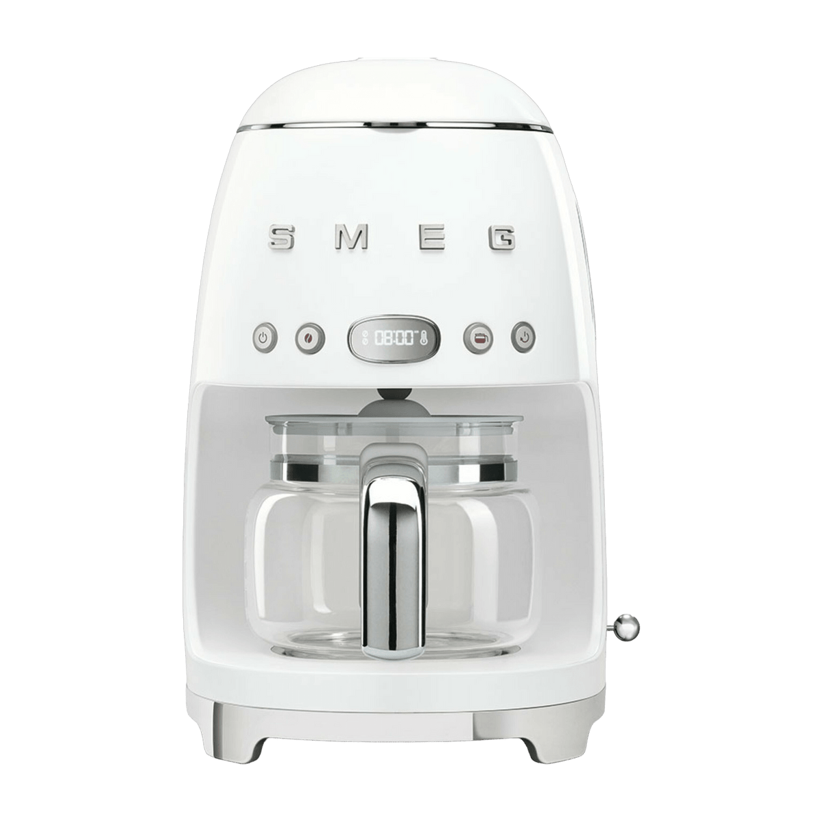 Machine à café Filtre blanc 1,4 L Années 50 - Smeg - The Cool Republic