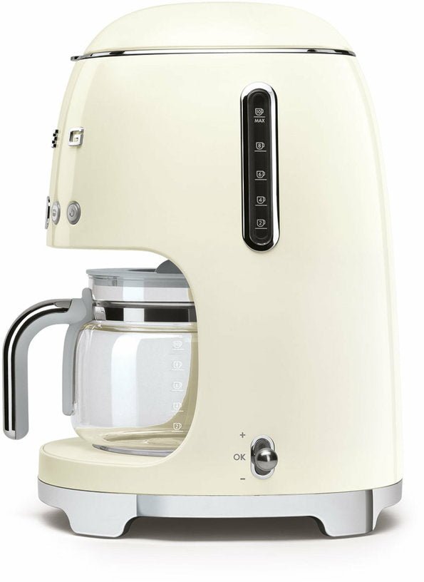 Machine à café Filtre crème 1,4 L Années 50 - Smeg - The Cool Republic