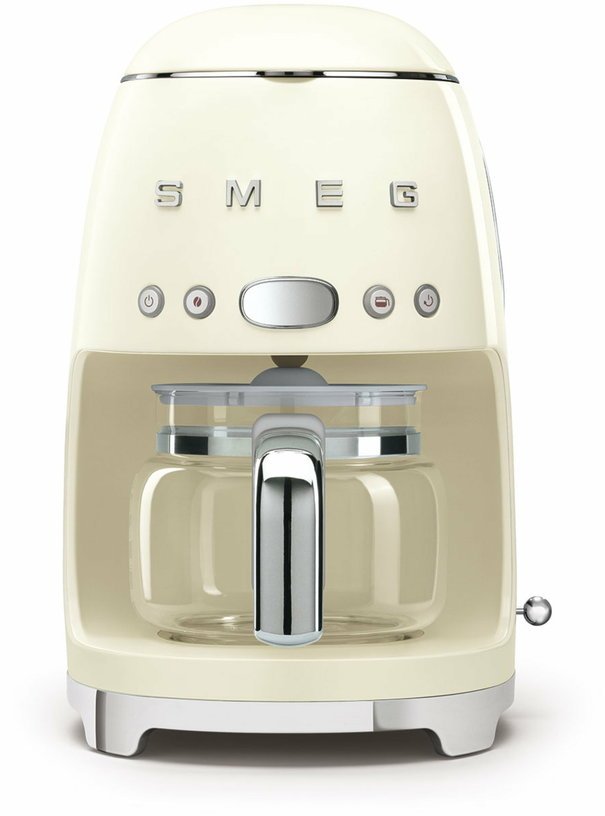 Machine à café Filtre crème 1,4 L Années 50 - Smeg - The Cool Republic