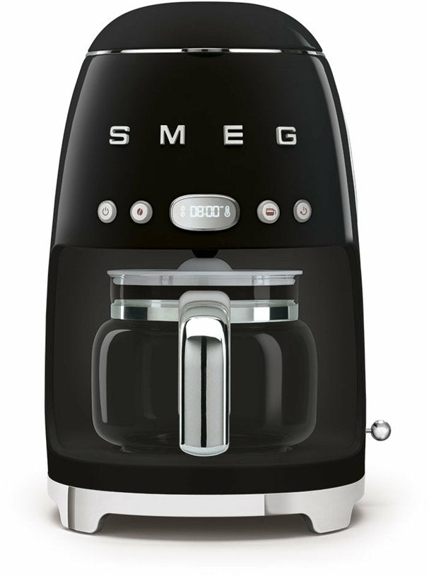 Machine à café Filtre noire 1,4 L Années 50 - Smeg - The Cool Republic