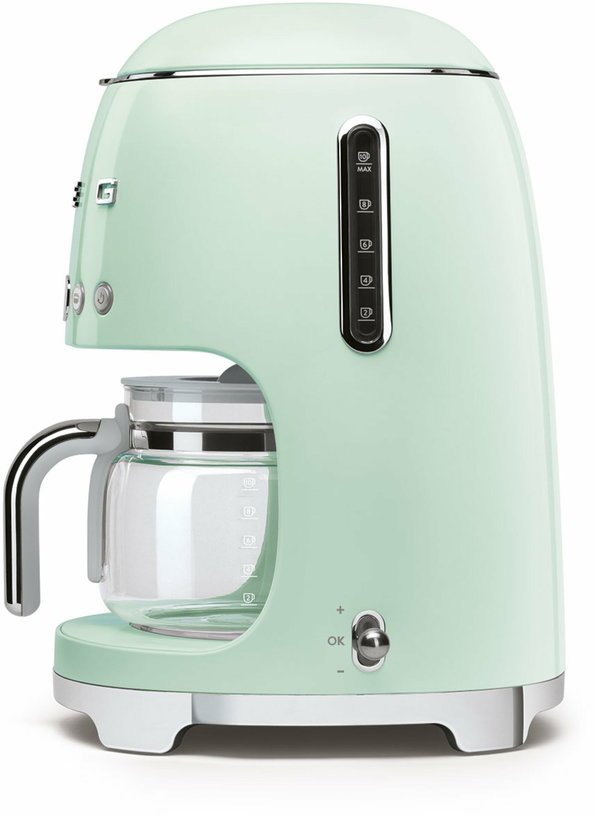 Machine à café Filtre vert d'eau 1,4 L Années 50 - Smeg - The Cool Republic