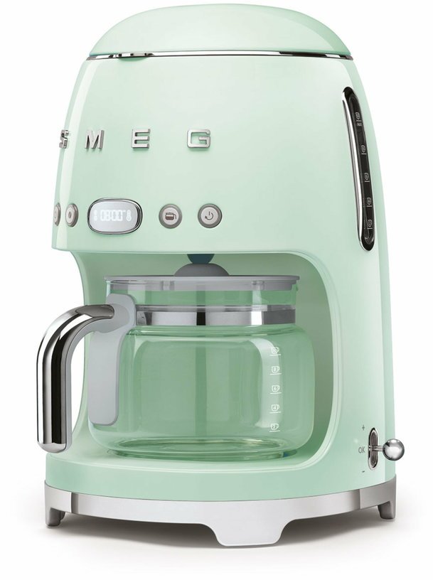 Machine à café Filtre vert d'eau 1,4 L Années 50 - Smeg - The Cool Republic
