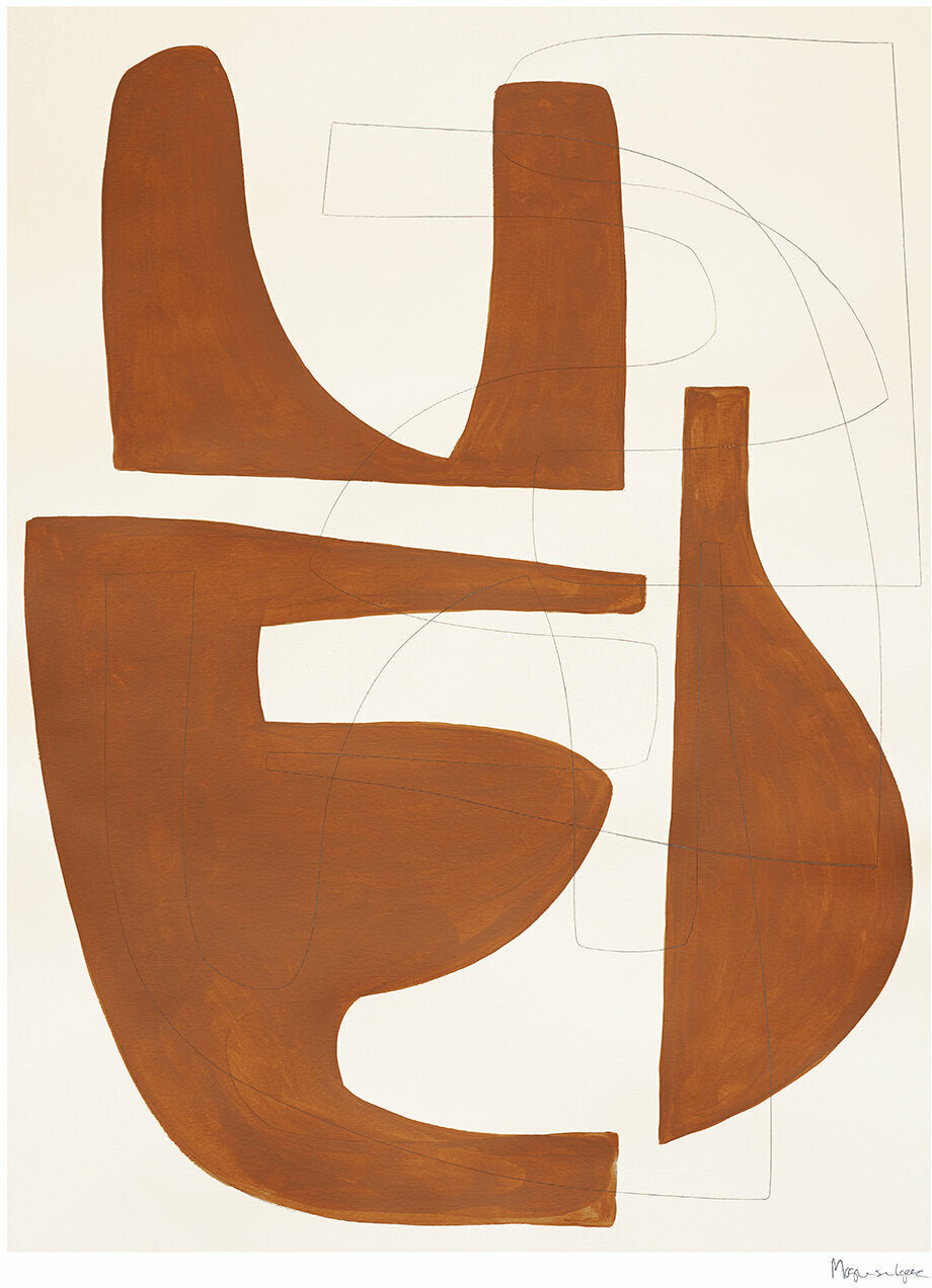 ملصق Berit Mogensen Lopez Sienna 40 x 50 سم - The Poster Club