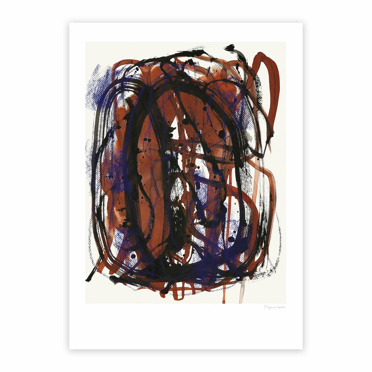 Poster Berit Mogensen Lopez Mixed Media 30 x 40 cm - The Poster Club