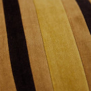 Gestreift Velvet Cushion Honig (50X30Cm) - HKliving