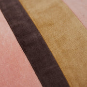 Coussin en velours rayé Sunkissed (50X30cm) - HKLIVING