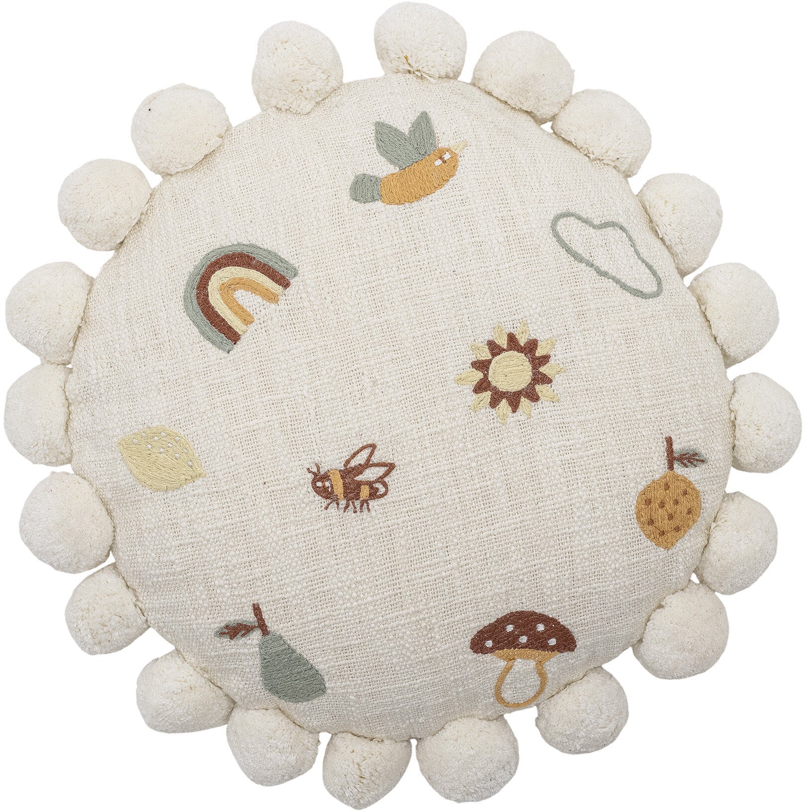 Agnes Kissen Natur Baumwolle - Bloomingville Mini
