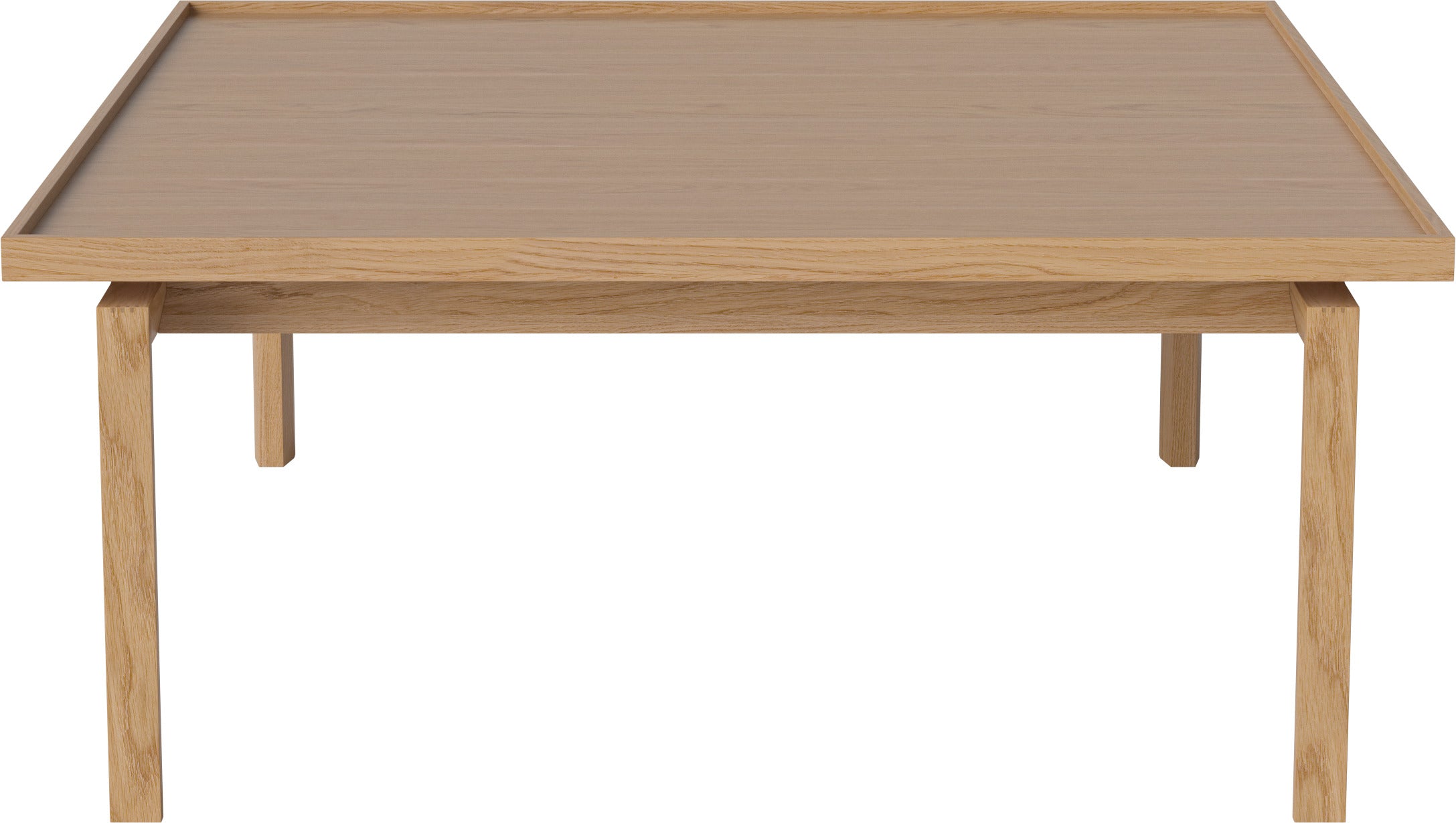 Tavolino quadrato Elton in rovere oliato 96x96cm - Bolia