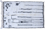 Teppich berbère aus mehrfarbiger Schafwolle 300x200cm 46 -. THEM