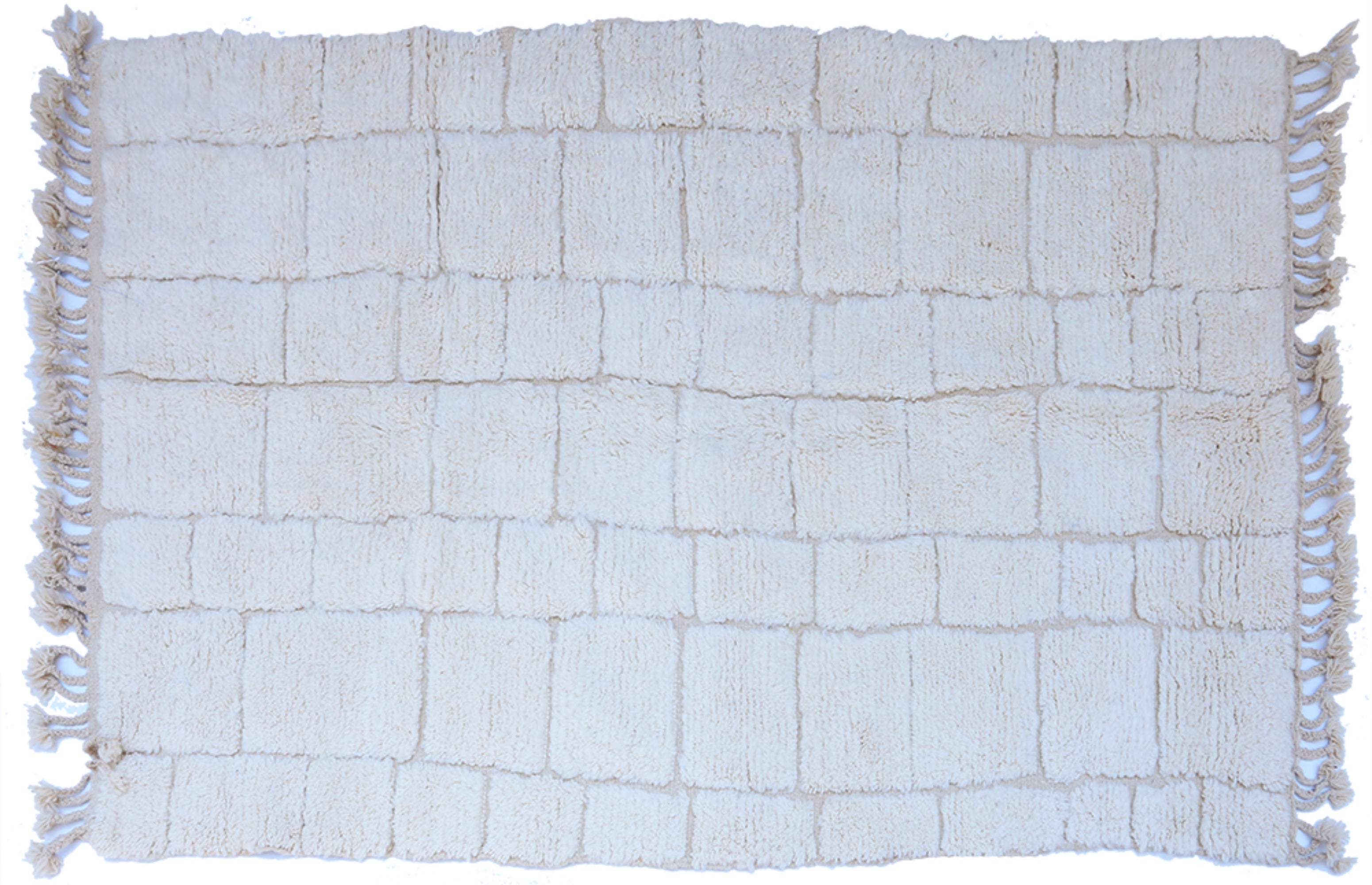 Alfombra bereber en lana de oveja multicolor 300 x 200 cm 48 - THEM