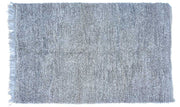 Teppich berbère aus Schafwolle grau meliert 250x150cm 61 - THEM