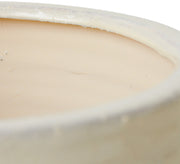 Jardinière en grès crème - HKLIVING