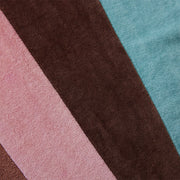 Coussin en velours rayé Eventide (45X45Cm) - HKLIVING