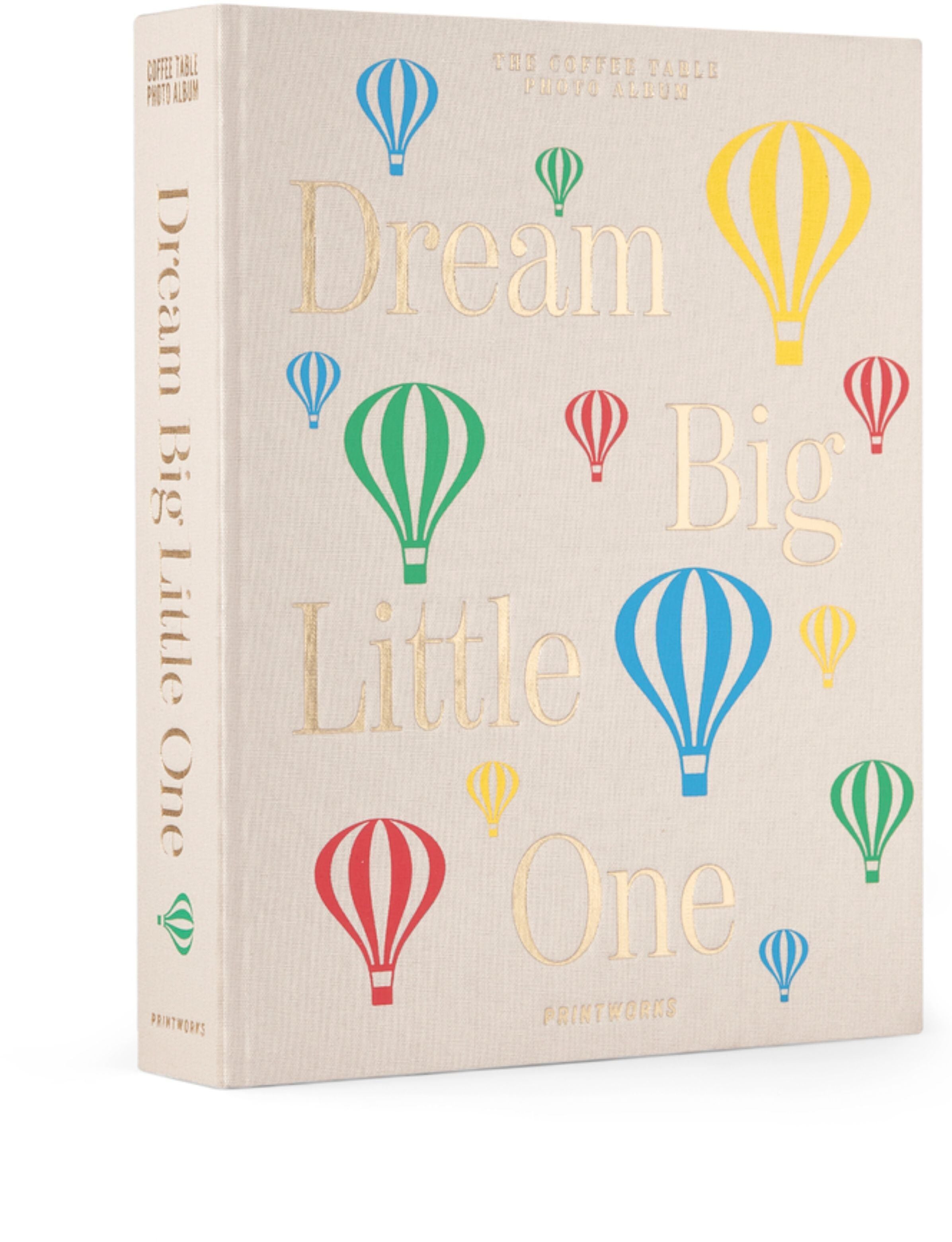 Baby Photo Album Beige Dream Big Little One - Printworks