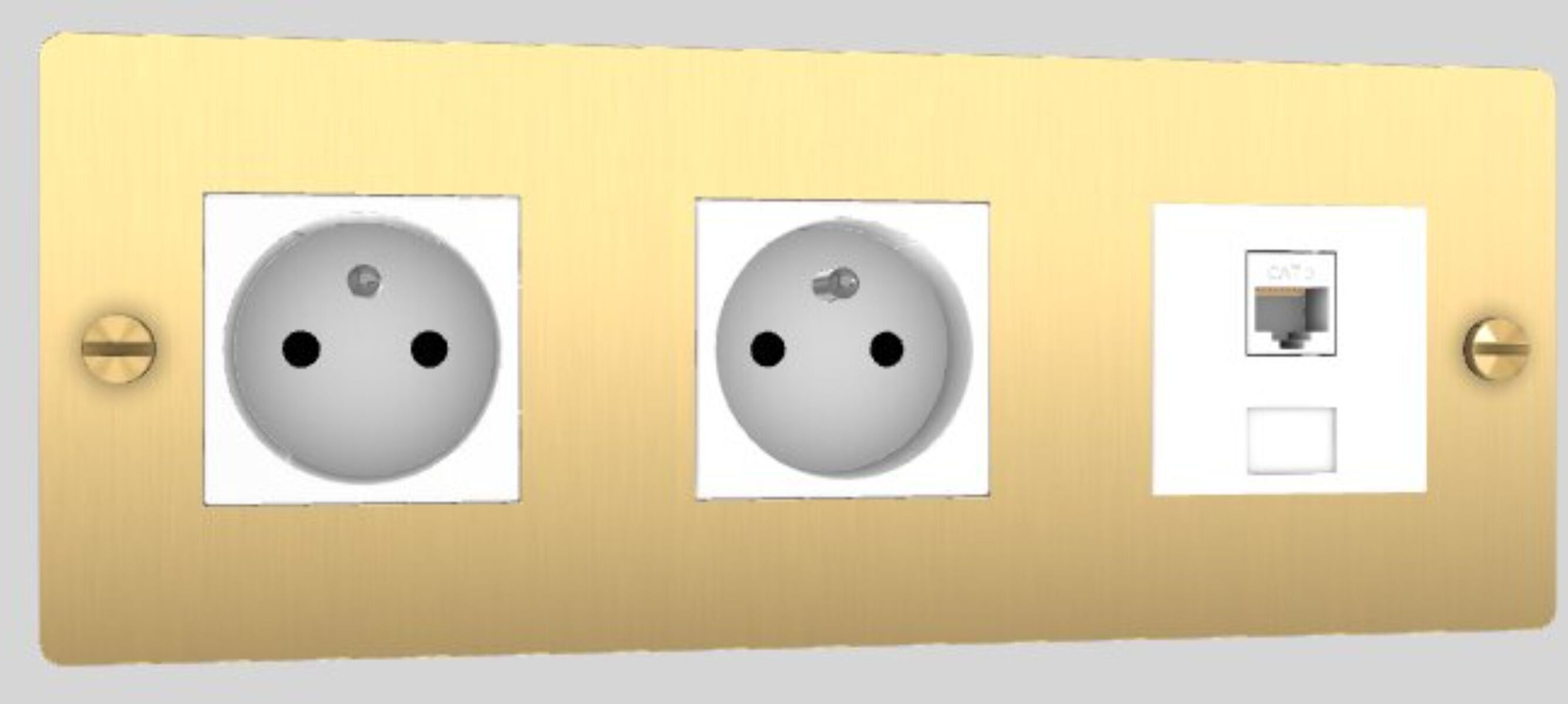 Triple socket gold - Buster & Punch