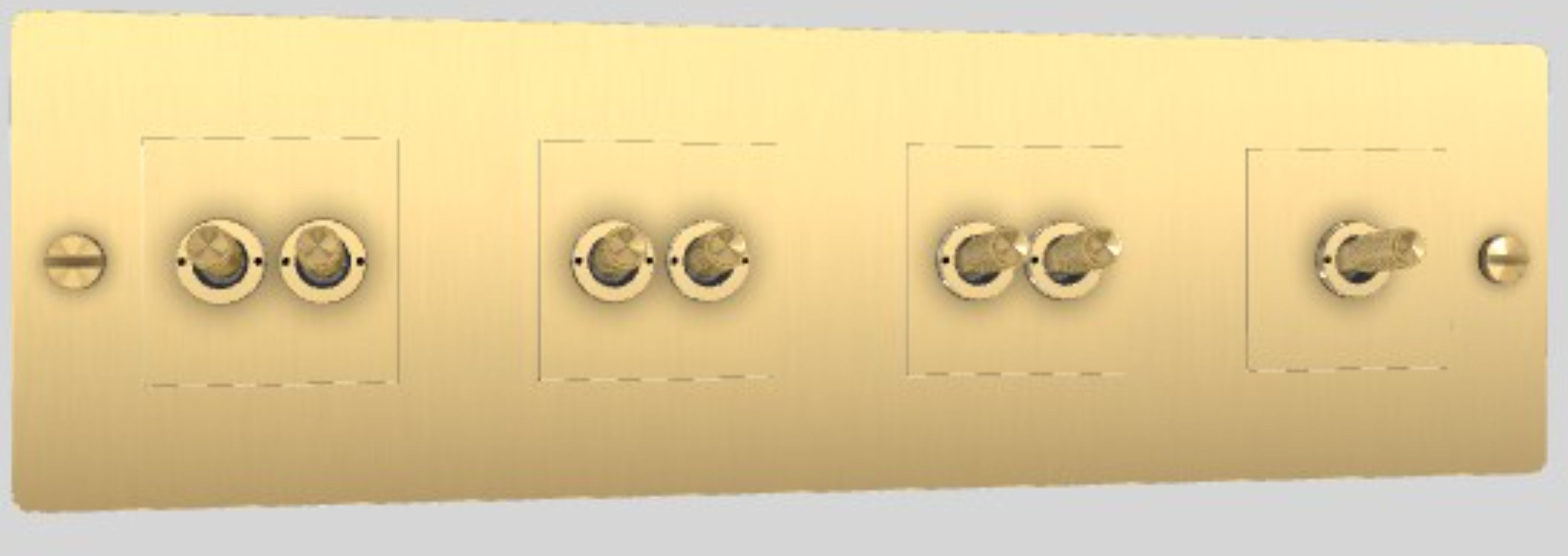Socket 3G double and 1G single gold - Buster & Punch