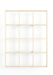 Scaffale a parete acciaio beige cashew 29,9x20cm Rivo - Metallbude