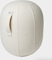 Siège ergonomique en tissu bouclé blanc Diva - Vluv