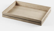 Wide Oak Storage Basket - Moebe