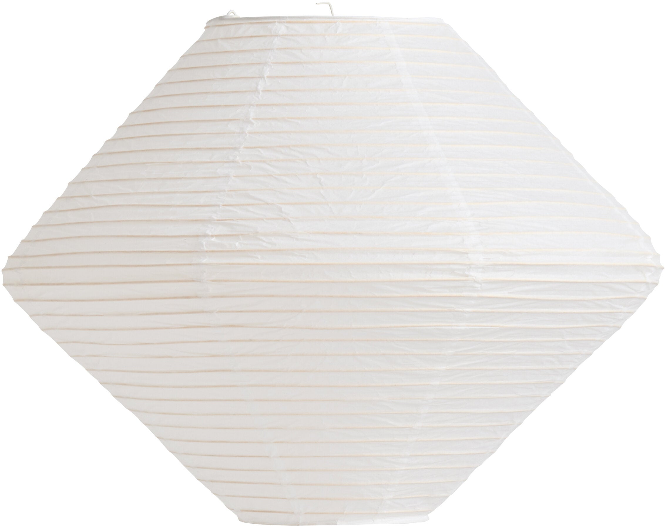 Pantalla de papel de arroz blanco 50 cm Diamant - HAY