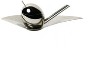 Dégustateur d'huile d'olive en acier inoxydable 6,3x7,5x17,5cm - Alessi