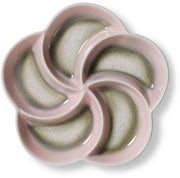 Ceramic appetizer tray 20x20x3cm 70s tableware - HKLiving