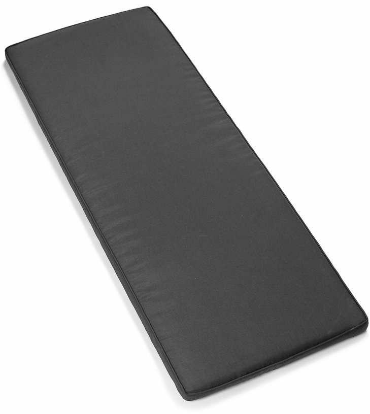 Matelas de canapé de jardin en polyester noir Fontainebleau 163 cm - Serax - The Cool Republic
